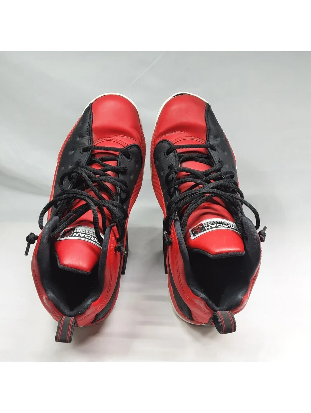 Nike Jordan - Jumpman Team 11 - Sneakers - Black Red White - Size 9 1/2